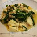 なつきばぁば's cooksnap of when they made アメリカ　豆腐とニラのラー油炒め.