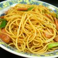 ★チャコ姫★'s cooksnap of when they made 小ねぎとウインナーのパスタ.