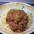 ハイサイ！シーサー♪'s cooksnap of when they made 簡単！１５分でミートソーススパゲティ♡.