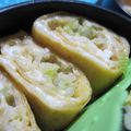えみんちゅ＊'s cooksnap of when they made たっぷり白葱とじゃこの卵焼き.