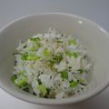 まほじょ's cooksnap of when they made かぶの葉とじゃこの炒飯.
