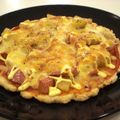 ＣＯＣＯＬＯＶＥ's cooksnap of when they made おからのピザ生地☆混ぜて焼くだけサクサク.