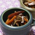 ピンクのたまご's cooksnap of when they made 干ししいたけとごぼうのピリ辛煮.