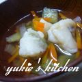 yukiはぴ's cooksnap of when they made 香味野菜たっぷりつみれ汁.