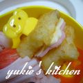 yukiはぴ's cooksnap of when they made ハッシュドポテトのハムチーズサンド.