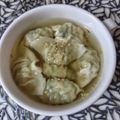 tikariri's cooksnap of when they made スープで食べる水餃子.