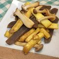 chokomi513's cooksnap of when they made きのこんにゃくとおさつのきんぴら.