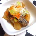 monmaru's cooksnap of when they made ★さば缶で大根★.