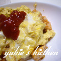 yukiはぴ's cooksnap of when they made 我が家の定番❤オムライス.