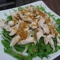 ゆぅづま's cooksnap of when they made チキンと水菜の熱々ドレッシングサラダ.