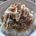 おにぎりママ's cooksnap of when they made 超簡単☆シーなっとうご飯♪.