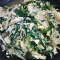 ママっこ～'s cooksnap of when they made 超簡単！めんつゆでニラの卵とじ♪.