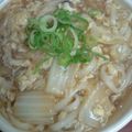 わこたこ's cooksnap of when they made 白菜ときのこのとろとろ卵とじうどん☆.