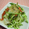 ゆうかりコアラ's cooksnap of when they made 冷やし中華のタレで☆ハムきゅうり中華和え.