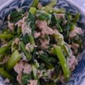 alcohl's cooksnap of when they made 小松菜とツナの味噌マヨサラダ♪.