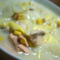 ju_10's cooksnap of when they made 白菜と鮭のクリーム煮.