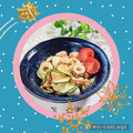 ♪としクック♪'s cooksnap of when they made ちくわときゅうりの胡麻マヨ和え.