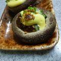 ミッキーアン's cooksnap of when they made しいたけの肉味噌マヨ焼き.
