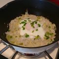辛口パンダ's cooksnap of when they made お米1カップ　フライパンパエリア　しらす.