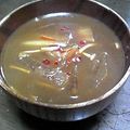 亜久里's cooksnap of when they made ★☆美味しい！桃屋のラー油でお味噌汁☆★.