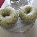 ふぇりな's cooksnap of when they made 青海苔ごまチーズベーグル.