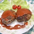 chokomi513's cooksnap of when they made ★長芋で☆ふわふわハンバーグ★.