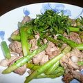 そねばあば's cooksnap of when they made 大葉たっぷり♪豚肉とアスパラの塩炒め.