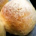 もぐドン's cooksnap of when they made レンジで簡単まんまるパン.