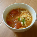 せちゅ☆'s cooksnap of when they made ★たまごとトマトの中華スープ★.
