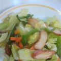 のじまさん's cooksnap of when they made さつま揚げの野菜炒め♪.