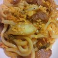 なおゆみい's cooksnap of when they made キムチ焼うどん♡.