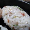 えみんちゅ＊'s cooksnap of when they made 青じそ＆梅でさっぱりおにぎり♪.