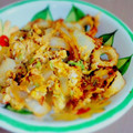 REI_MAM's cooksnap of when they made ちくわたっぷり☆もや卵キムチ炒め.
