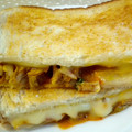 でかおちば's cooksnap of when they made キムチのオイマヨチーズホッとと～すと♪.