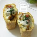 シュウちゃんのママ's cooksnap of when they made 栃尾の油揚げのカレーチーズ焼き.