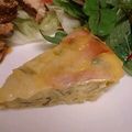 龍青空ママ's cooksnap of when they made とろ～りチーズのホク②さつまいもキッシュ.