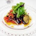 りえる's cooksnap of when they made トマトとナスのにんにく風味のサラダ！！.