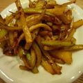 stablo's cooksnap of when they made 大根、流行のラー油炒め.
