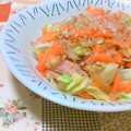 つつくみ's cooksnap of when they made キャベツとハムのしょうが醤油炒め.