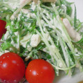 モコチャミ's cooksnap of when they made 簡単！水菜のマヨ白和えサラダ.