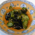 はつこたん's cooksnap of when they made ワカメと胡瓜の酢のもの.