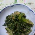 のじまさん's cooksnap of when they made 簡単美味しい☆春菊の胡麻和え.