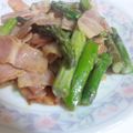 愛音mam's cooksnap of when they made お弁当に♪アスパラとベーコンのマヨ炒め.