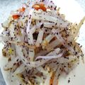 ミッキーアン's cooksnap of when they made ♥*もやしとカニかま*♥ゆかり和え.