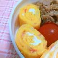 つつくみ's cooksnap of when they made お弁当に！かにかま入り玉子焼き.