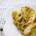 Kenmamac's cooksnap of when they made シンプルに、キャベツと卵いため.