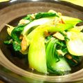 ママdeko's cooksnap of when they made 青梗菜のツナ炒め☆.