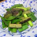 miru*'s cooksnap of when they made あっさり鶏ガラ風味のナス＆ピーマン炒め煮.