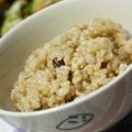 Risoa 51's cooksnap of when they made 「もちもち玄米ごはん」圧力鍋で炊こう.