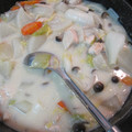 こうえ's cooksnap of when they made 鶏肉と白菜の和風クリーム煮～残り野菜で～.